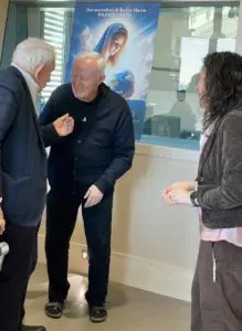 P. Livio e Roberta con il Card. Ernest Simoni