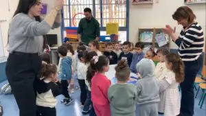 attività del Velo di Maria a Nazareth - prima della guerra