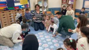attività del Velo di Maria a Nazareth - prima della guerra