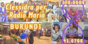 Aggiornamenti della Clessidra per Radio Maria Burundi 8-05-2026