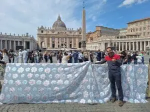 Il velo di Maria Piazza San Pietro