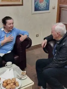P. Livio con Vicka di Medjugorje 23 Maggio 2026