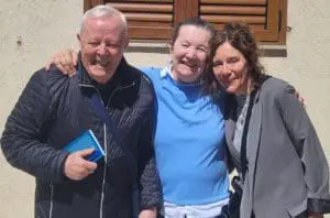 Vicka con P. Livio e Roberta Medjugorje 23 Maggio 2026