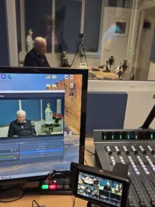 P.Livio commenta il Messaggio della Regina della Pace dalla sede di Radio Maria Medjugorje