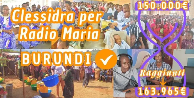 Aggiornamenti della Clessidra per Radio Maria Burundi 21-08-2026