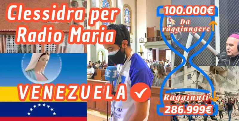 Aggiornamenti della Clessidra per Radio Maria Venezuela 19-08-2026