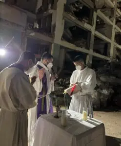 Venezuela Santa Messa nella “zona zero” di La Guaira