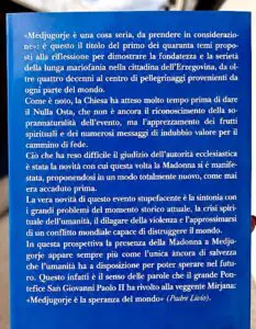 MEDJUGORJE PERCHÉ NON HO DUBBI