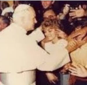 San Giovanni Paolo II con Mirjana di Medjugorje1