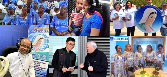 Clessidre missionarie per Radio Maria in Africa e in Asia