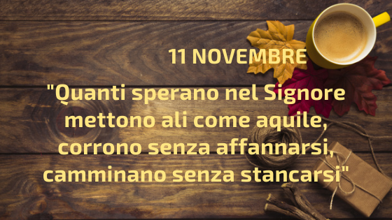 11 novembre caffè