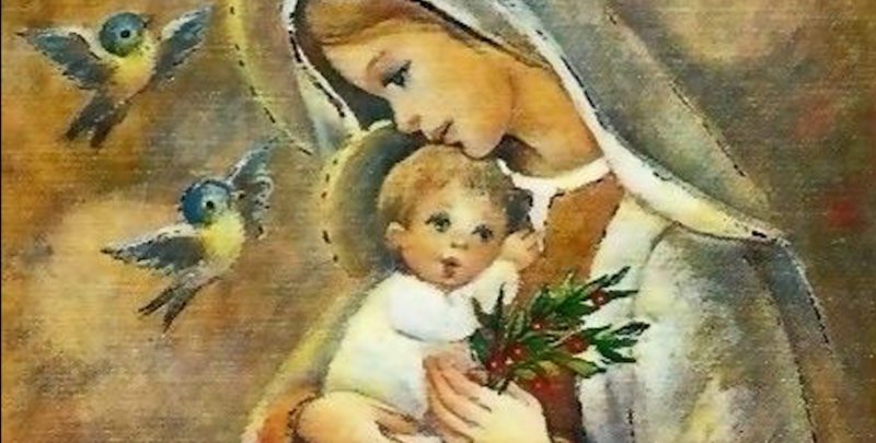 Madonna con Gesù bambino Natale