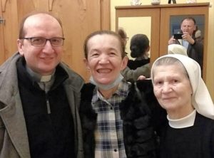 LA CARA VICKA DI MEDJUGORJE IERI A ZAGABRIA