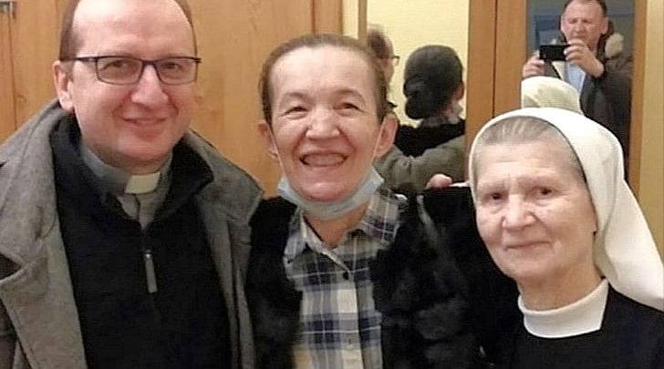 LA CARA VICKA DI MEDJUGORJE IERI A ZAGABRIA