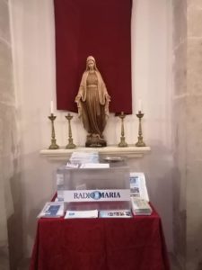 STATUA PELLEGRINA DELLA REGINA DI RADIO MARIA 2