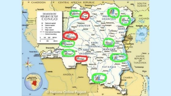 Mappa Repubblica Democratica del Congo4