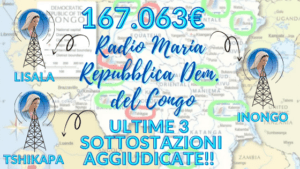 Ripetitore Repubblica Democratica del Congo 23-08-2021