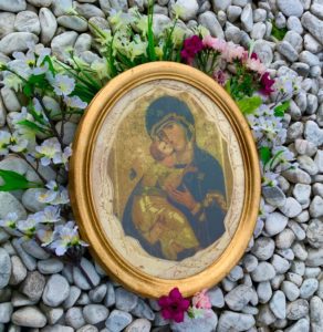 Quadro Madonna con Gesù Bambino3