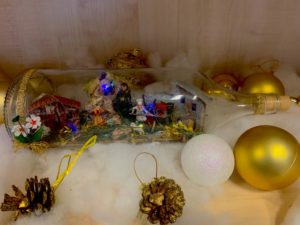 Presepe in bottiglia
