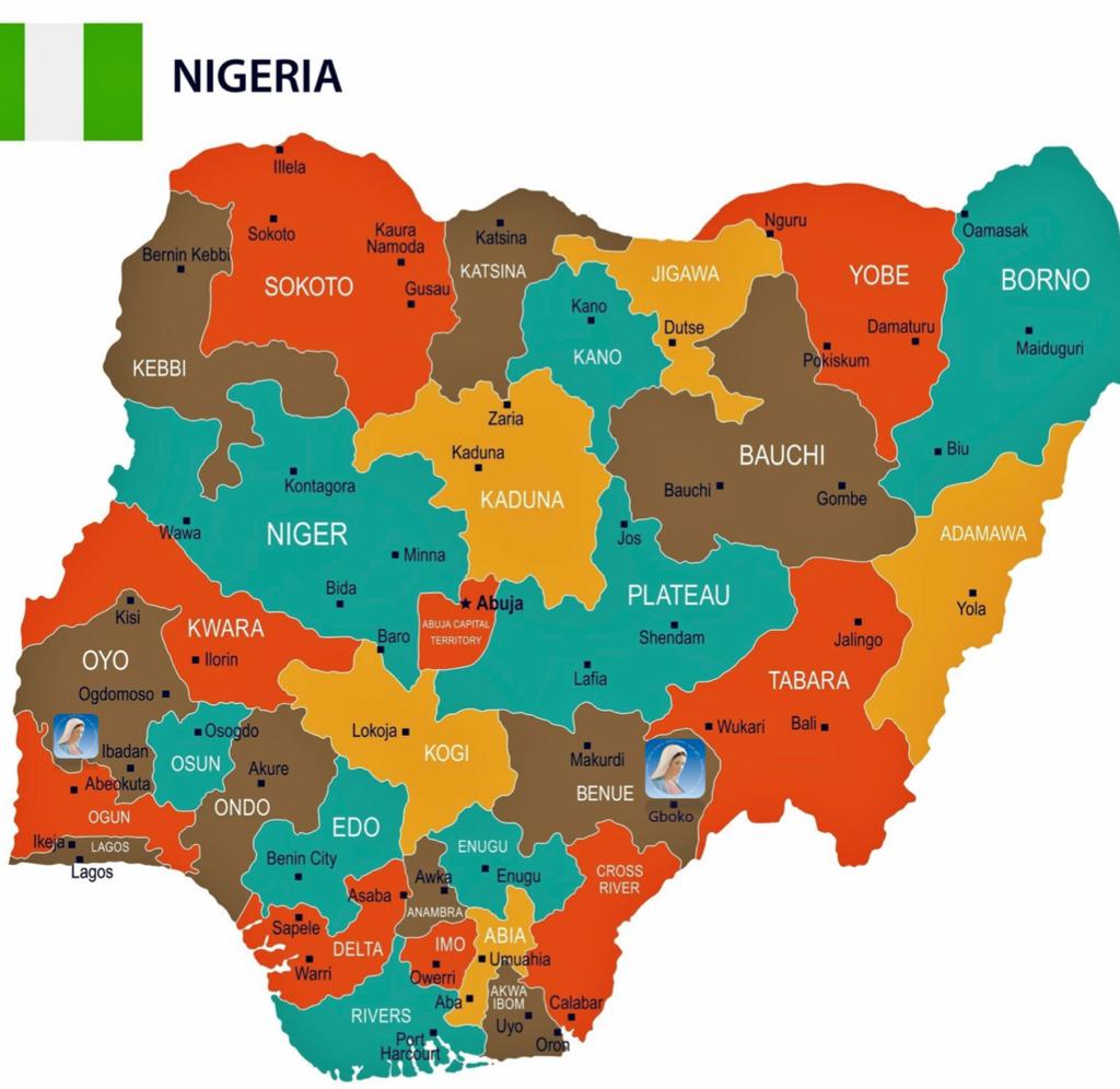Mappa Nigeria