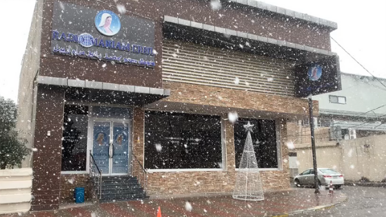 Sede innevata Radio Maria Erbil