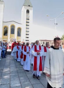 SAN GIACOMO PATRONO DI #MEDJUGORJE PROCESSIONE 