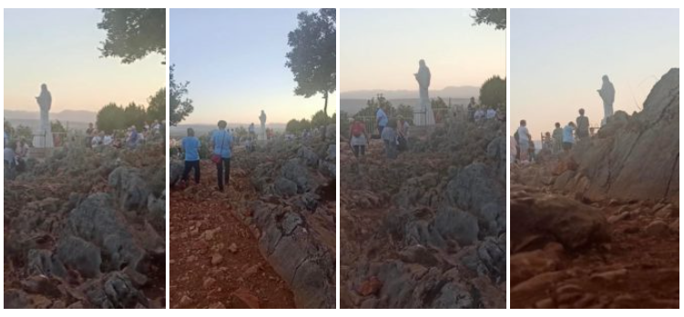 MEDJUGORJE ALBA DI OGGI 20/7/22 SULLA COLLINA DELLE APPARIZIONI
