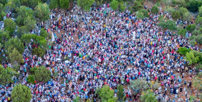 Santo Rosario Collina di Medjugorje Mladifest 2022