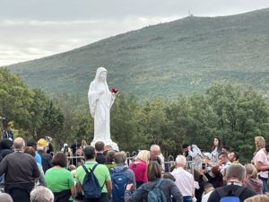 Medjugorje sulla collina delle apparizioni