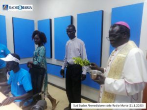 BENEDIZIONE DI RADIO MARIA SUD SUDAN 
