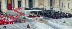 Esequie papa benedetto XVI