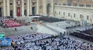 Esequie papa benedetto XVI