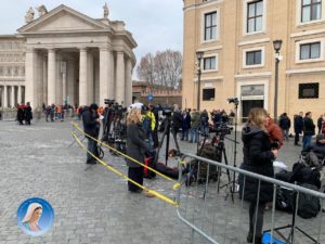 Preparativi per le esequie di Benedetto XVI