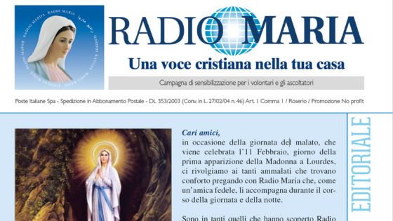 1 giornalino 2019 "Mentre soffrite il cielo entra in voi"