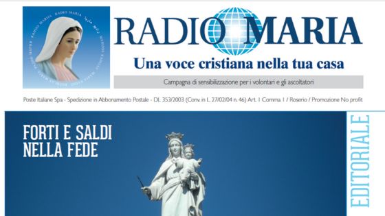 5 giornalino 2019 Forti e saldi nella Fede