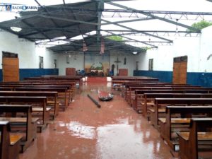 Ciclone 'Freddy Radio Maria a Quelimane Mozambico quasi unica parrocchia operativa