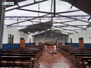 Ciclone 'Freddy Radio Maria a Quelimane Mozambico quasi unica parrocchia operativa