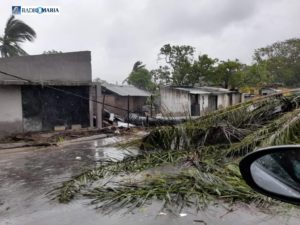 Ciclone 'Freddy Radio Maria a Quelimane Mozambico quasi unica parrocchia operativa