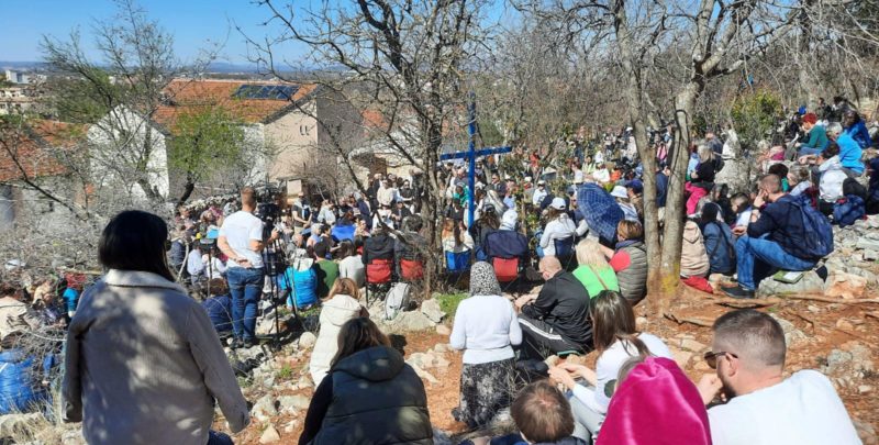 Medjugorje in attesa del Messaggio a Mirjana 18 Marzo 2023