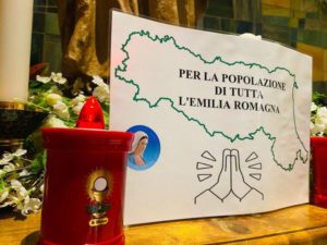 Emilia Romagna affidata alla Regina di Radio Maria - cappella