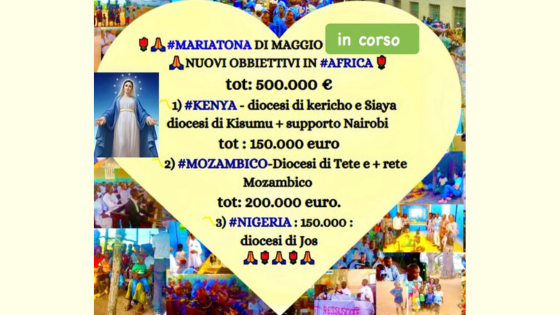 Mariatona missionaria maggio 2023