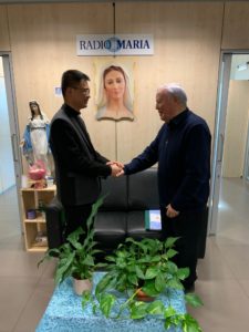 Padre Livio incontra la Delegazione di Radio Maria Cina con il Presidente Vittorio