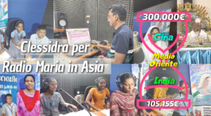 Aggiornamenti Clessidra missionaria per Radio Maria in Asia 01-08-2023