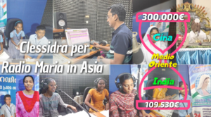 Aggiornamenti Clessidra missionaria per Radio Maria in Asia 04-08-2023