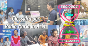 Aggiornamenti Clessidra missionaria per Radio Maria in Asia 31-07-2023