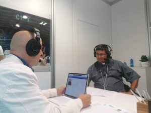 live ai nostri microfoni S.E. Mons. Nicolò Anselmi, Vescovo di Rimini