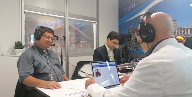 live ai nostri microfoni S.E. Mons. Nicolò Anselmi, Vescovo di Rimini