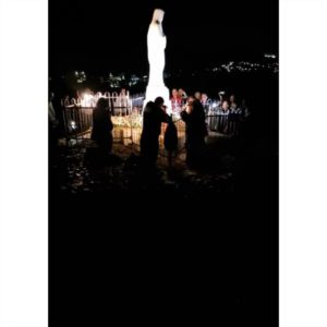 MEDJUGORJE ALBA DI OGGI SULLA COLLINA DELLE APPARIZIONI 