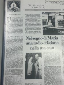 016 - Nel segno di Maria una radio cristiana nella tua casa