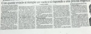 021 Con queste voci si riempie un vuoto e si risponde a una precisa esigenza